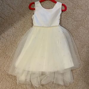 4T White Formal Dress.